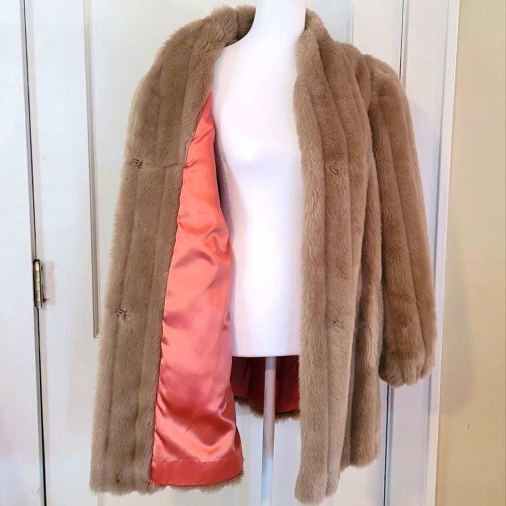 Vintage Faux Fur Coat